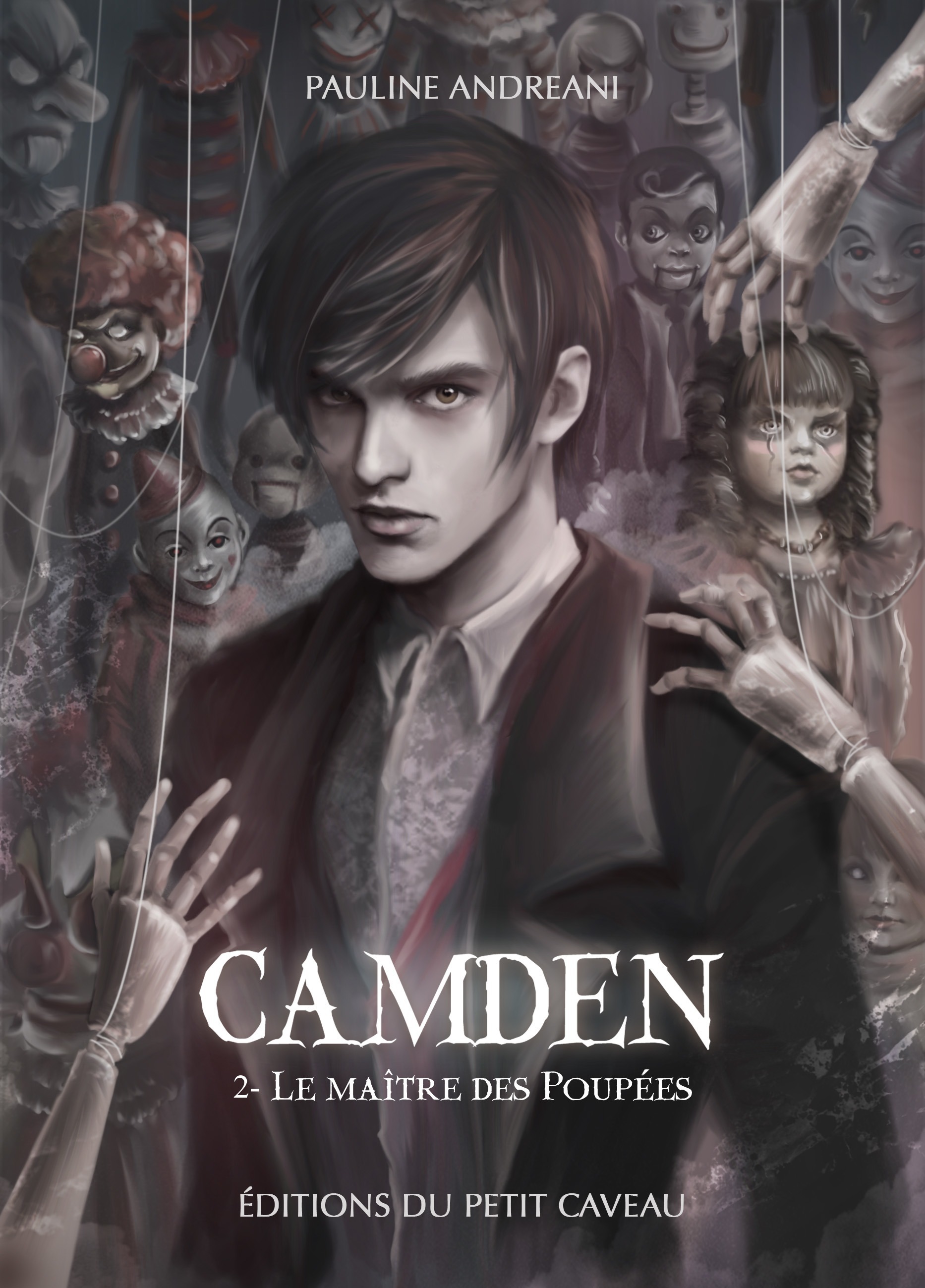 Couverture ebook de Le maître des Poupées, de Pauline Andreani