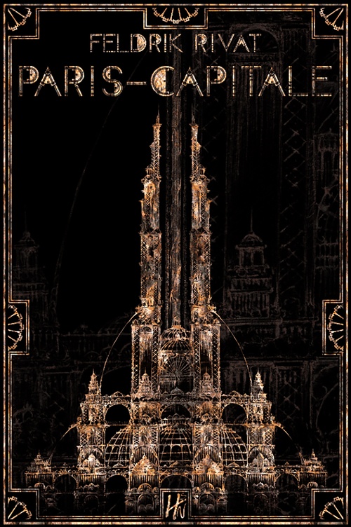 ebook cover of Paris-Capitale, by Feldrik Rivat