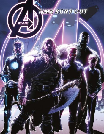 Couverture ebook de Avengers Time Runs Out (2013) T01, de Jonathan Hickman, Johnathan Hickman, Mike Deodato, Kev Walker, Stefano Caselli, Collectif