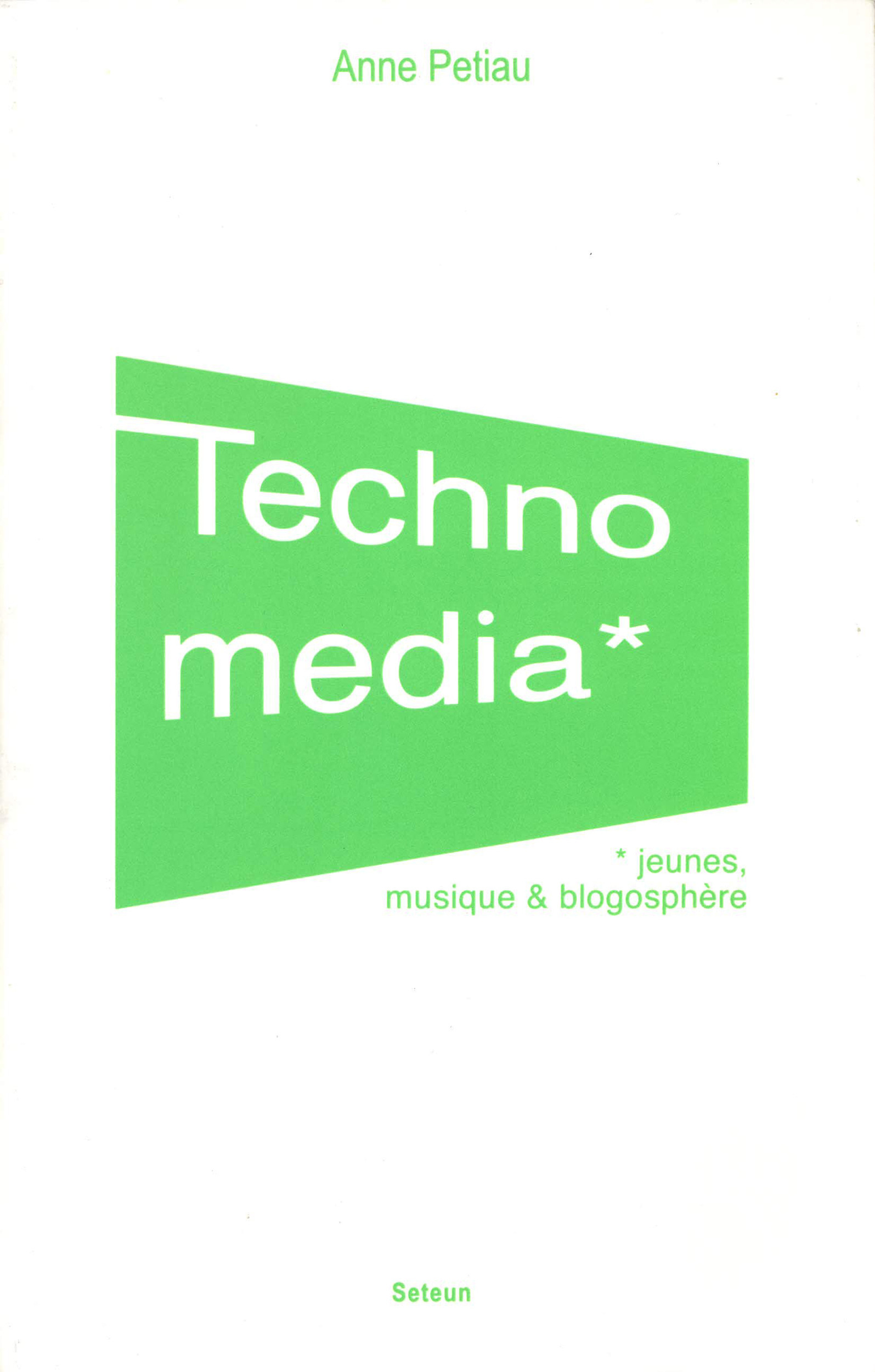 Couverture ebook de Technomedia, de Anne Petiau
