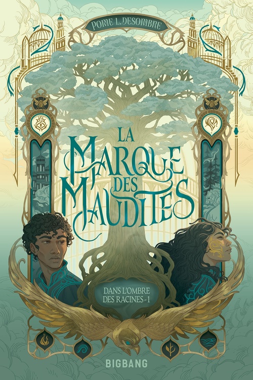 Couverture ebook de Dans l'ombre des Racines, T1 : La Marque des Maudites, de Pome L. Desombre
