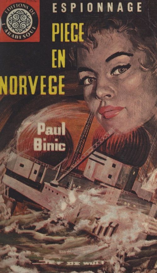 Couverture ebook de Piège en Norvège, de Paul Binic