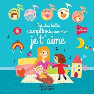 Couverture ebook de Mes plus belles comptines pour dire je t'aime, de Lucile Colas-Ahrweiller