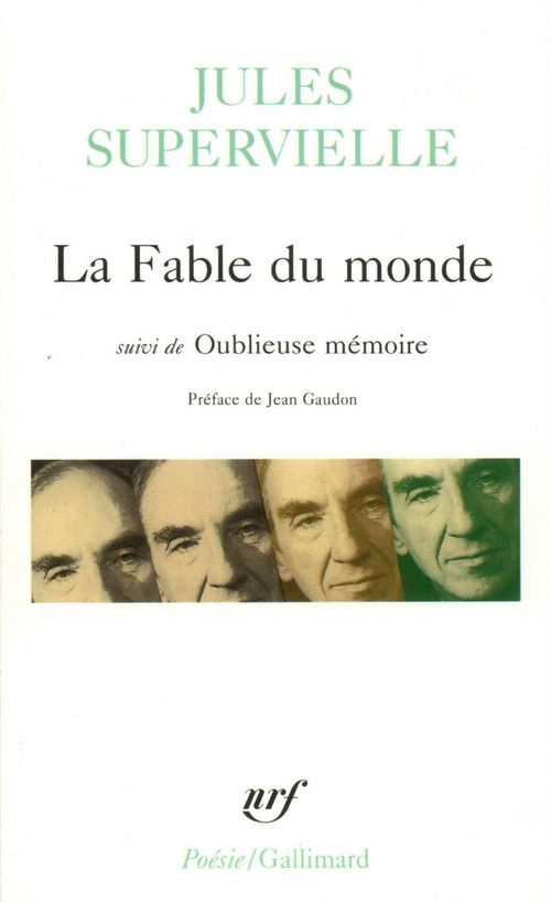 Couverture ebook de La Fable du monde / Oublieuse mémoire, de Jules Supervielle