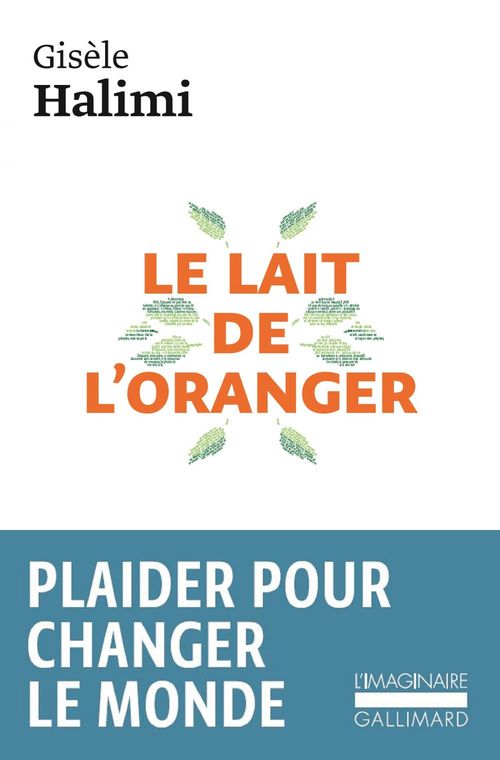 ebook cover of Le lait de l'oranger, by Gisèle Halimi