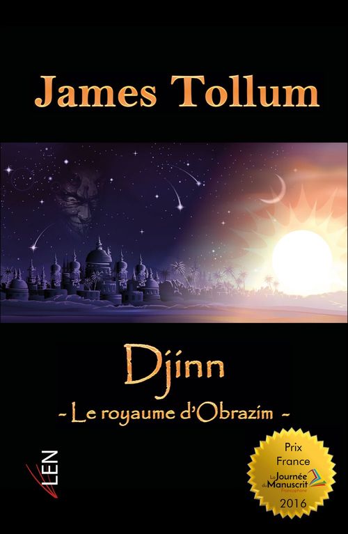 ebook cover of Djinn, by James Tollum