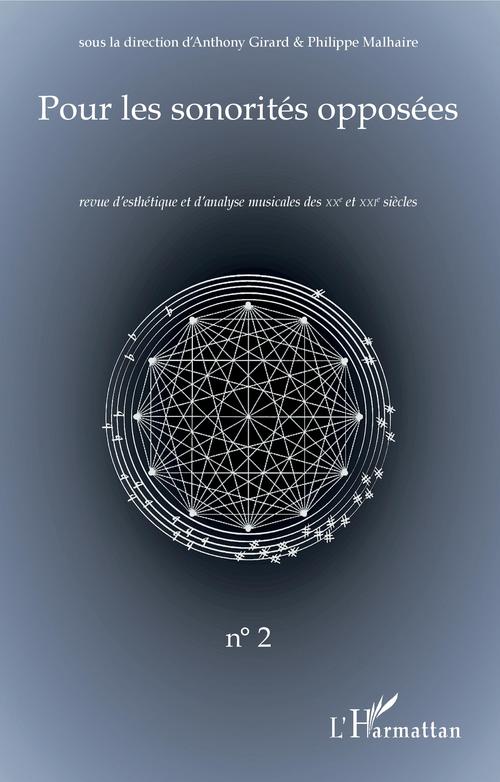 ebook cover of Pour les sonorités opposées, by Revue D'Esthetique Et D'Analyse Musicale