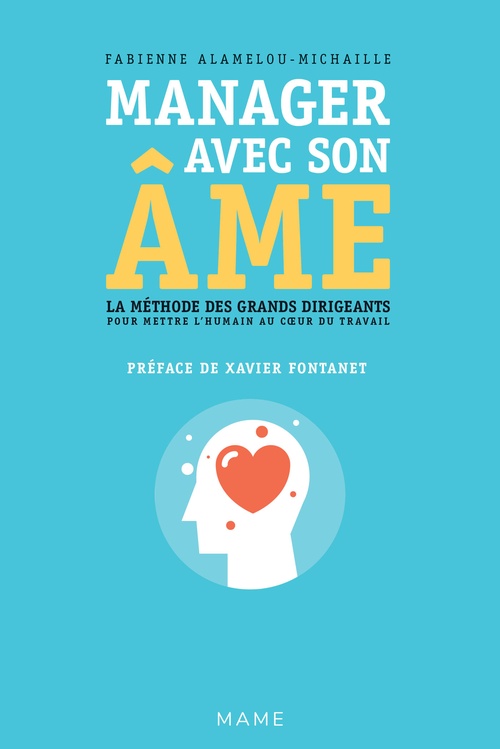 Couverture ebook de Manager avec son âme, de Fabienne Alamelou-michaille