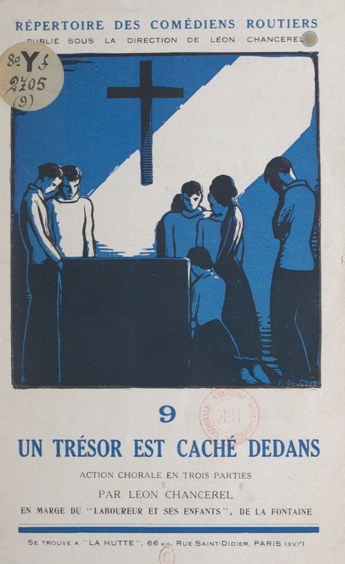 Couverture ebook de Un trésor est caché dedans, de Léon Chancerel