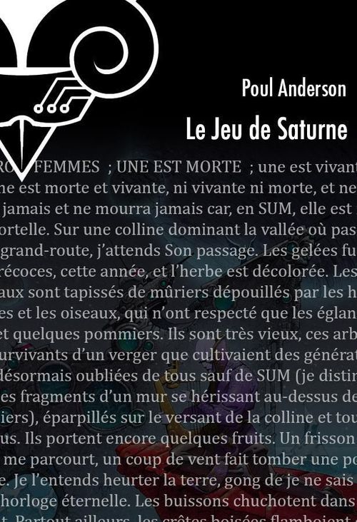 ebook cover of Le Jeu de Saturne, by Poul Anderson