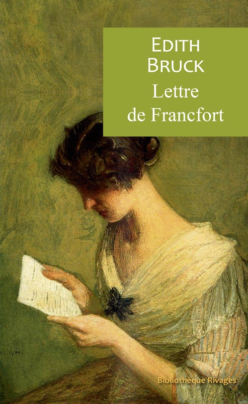 Couverture ebook de Lettre de Francfort, de Edith Bruck