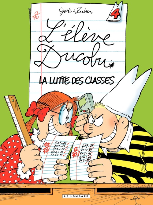 ebook cover of L'Elève Ducobu - Tome 4 - La Lutte des Classes, by Zidrou