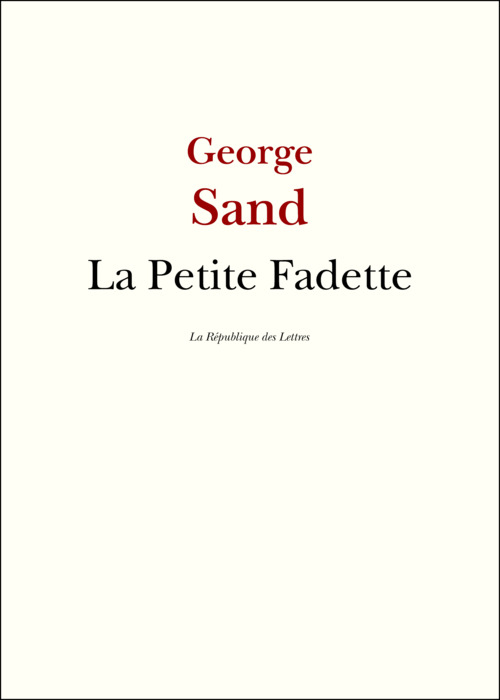 ebook cover of La Petite Fadette, by George Sand