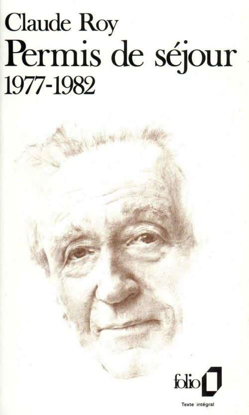 ebook cover of Permis de séjour (1977-1982), by Claude Roy