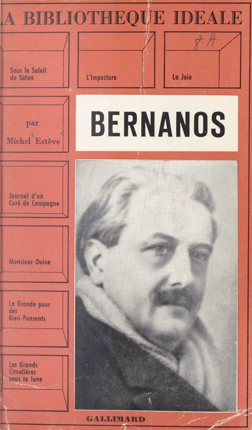 Couverture ebook de Bernanos, de Michel Esteve