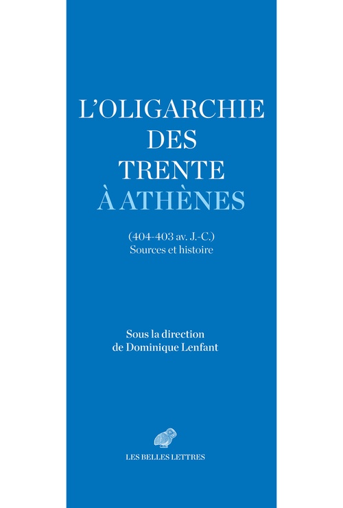 Couverture ebook de L´oligarchie des Trente à Athènes (404-403 av. J.-C.), de Collectif