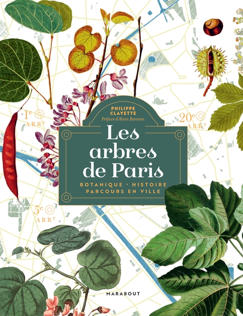 ebook cover of Les arbres de Paris, by Philippe Clayette