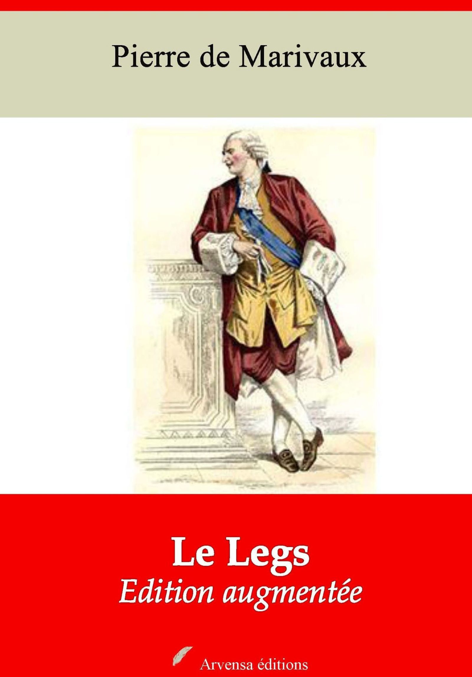 Couverture ebook de Le Legs - suivi d'annexes, de Pierre De Marivaux