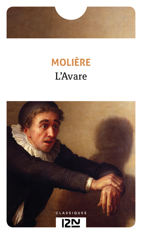 Couverture ebook de L'avare, de Molière