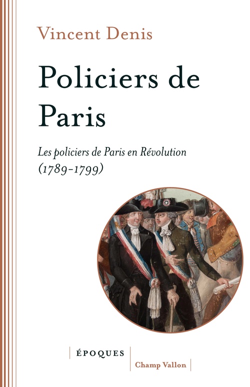ebook cover of Policiers de Paris, by Vincent Denis