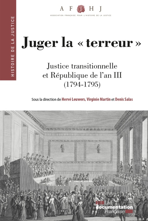 Couverture ebook de Juger la terreur, de Association française pour l'histoire de la justice