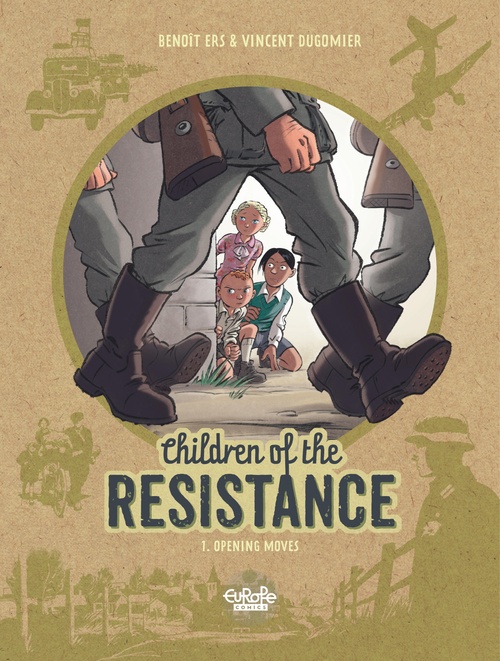 Couverture ebook de Children of the Resistance - Volume 1 - Opening Moves, de Dugomier