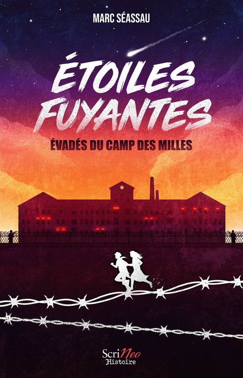 Couverture ebook de Etoiles Fuyantes, de Marc Séassau