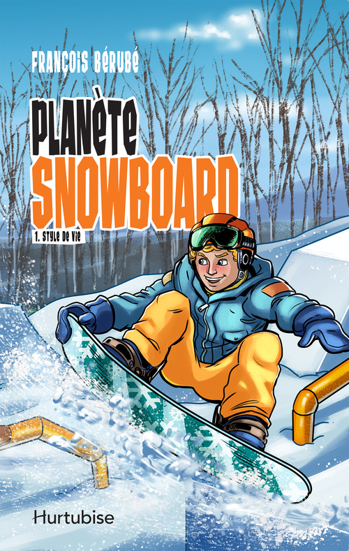Couverture ebook de Planète snowboard - Tome 1, de François Bérubé