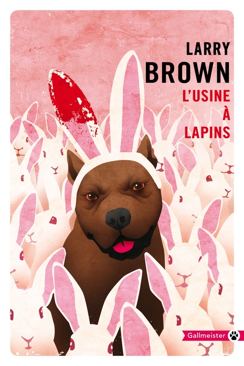 Couverture ebook de L'usine à lapins, de Larry Brown