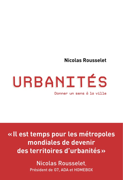 ebook cover of Urbanités, by Rousselet Nicolas