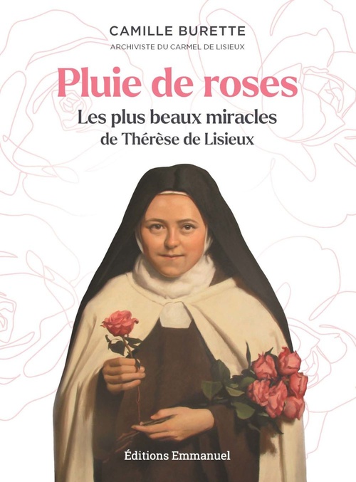 Couverture ebook de Pluie de roses, de Camille Burette