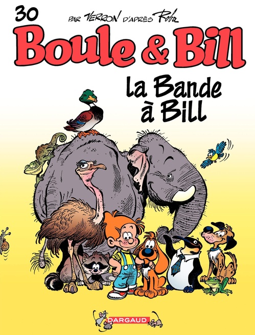 ebook cover of Boule & Bill - Tome 30 - La bande à Bill, by Collectif, Laurent Verron