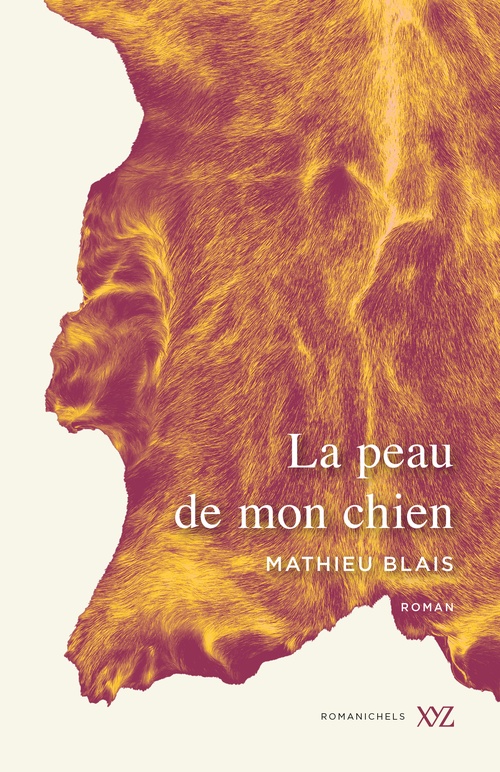 ebook cover of La peau de mon chien, by Mathieu Blais
