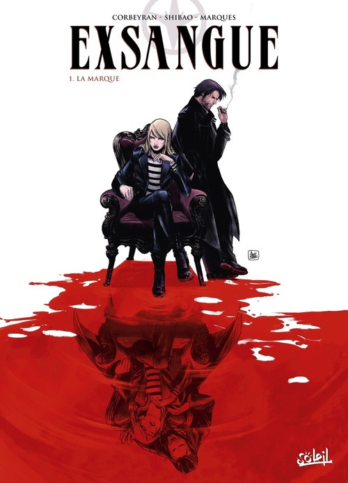 ebook cover of Exsangue T01, by Eric Corbeyran