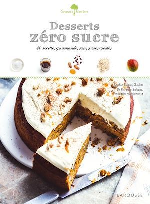 Couverture ebook de Desserts zéro sucre, de Sophie Dupuis-Gaulier