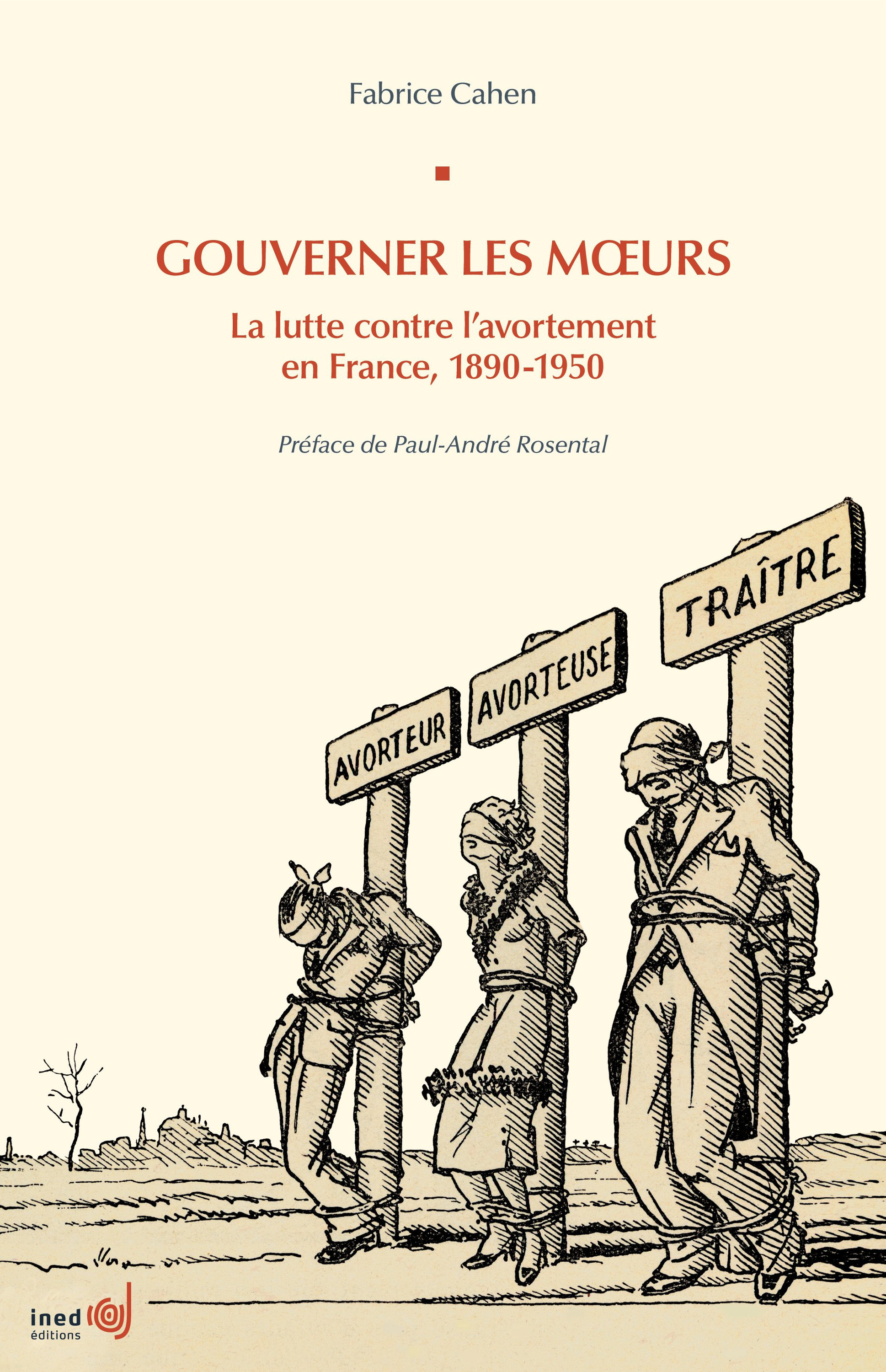 ebook cover of Gouverner les moeurs, by Fabrice Cahen