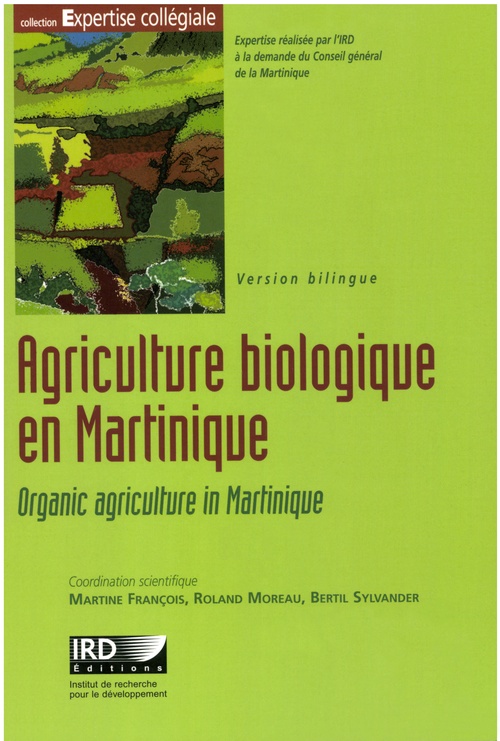 Couverture ebook de Agriculture biologique en Martinique, de