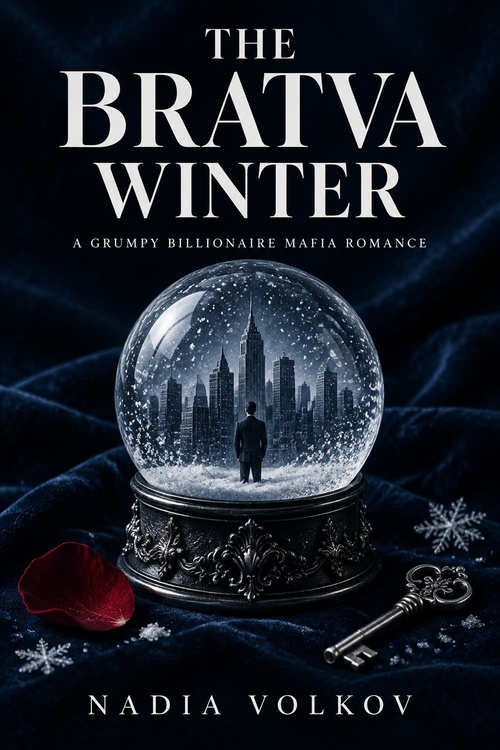 Couverture ebook de The Bratva Winter, de Nadia Volkov