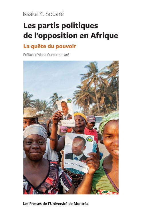 Couverture ebook de Les partis politiques de l'opposition en Afrique, de Souare Issaka K.