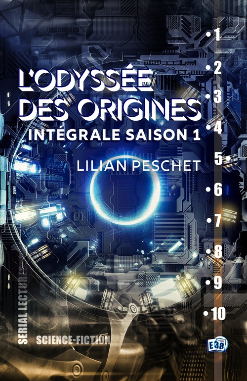 ebook cover of L'odyssée des origines, by Lilian Peschet