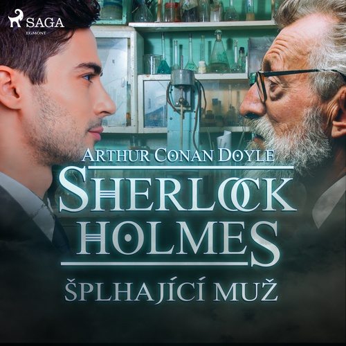 audiobook cover of Splhající muz, by Arthur Conan Doyle