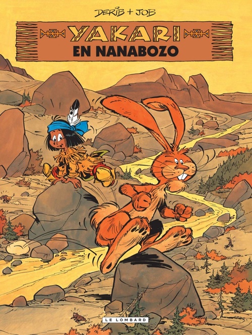 Couverture ebook de Yakari en Nanabozo, de Derib, Job