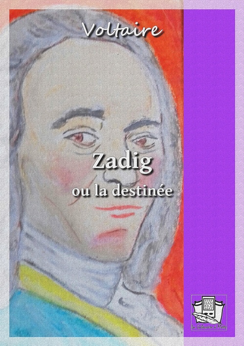 ebook cover of Zadig, by Voltaire