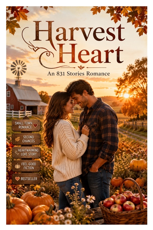 ebook cover of Harvest Heart, by Sebastian Crowe