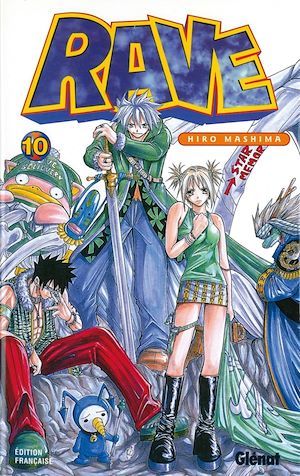 Couverture ebook de Rave - Tome 10, de Hiro Mashima
