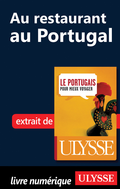 Couverture ebook de Au restaurant au Portugal (Guide de conversation), de Leonora Moncada moura