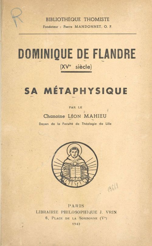 Couverture ebook de Dominique de Flandre, de Leon Mahieu
