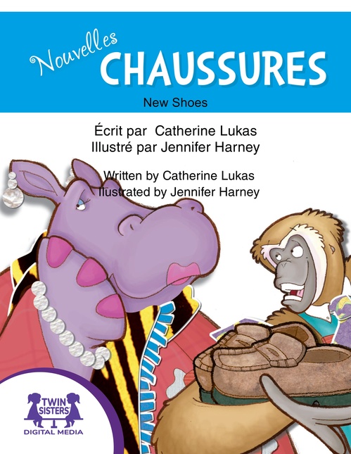 ebook cover of Nouvelles chaussures / New Shoes, by Catherine Lukas