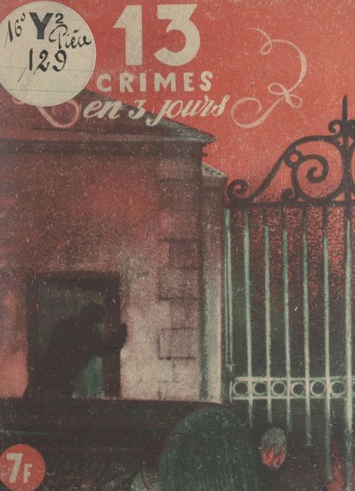 ebook cover of Treize crimes en trois jours, by Leon Valbert