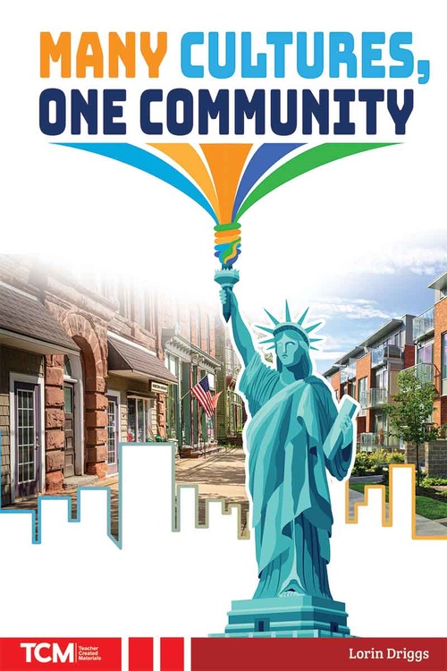 Couverture ebook de Many Cultures, One Community, de Lorin Driggs